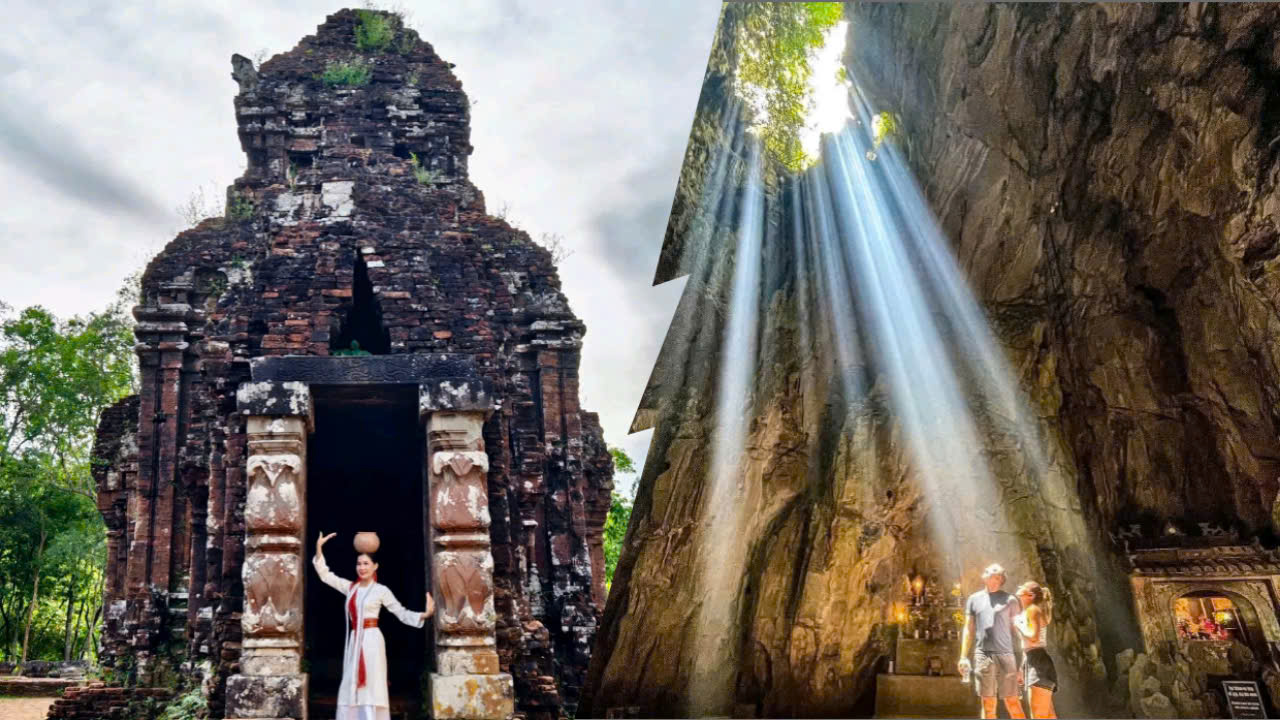 My Son Sanctuary & Marble Mountains Tour from Da Nang or Hoi An | Private Day Trip
